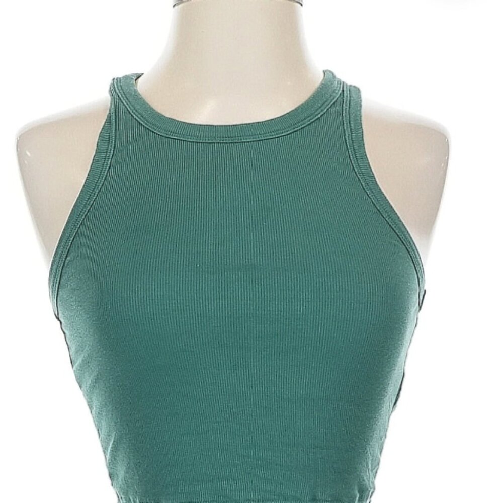 Aritzia Sunday Best Honor Tank Top Shirt Green Small